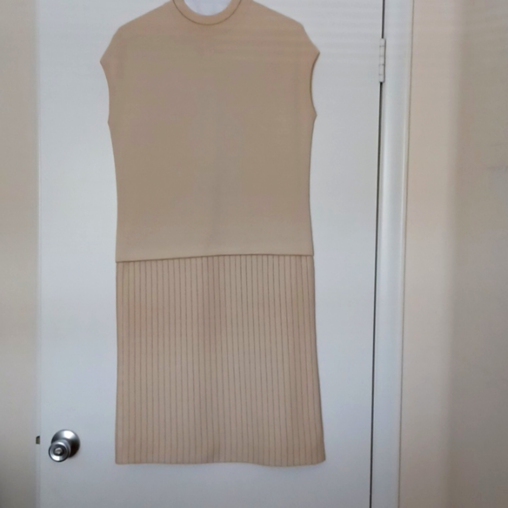 Sleeveless Dress with matching three quarter sleeve Jacket